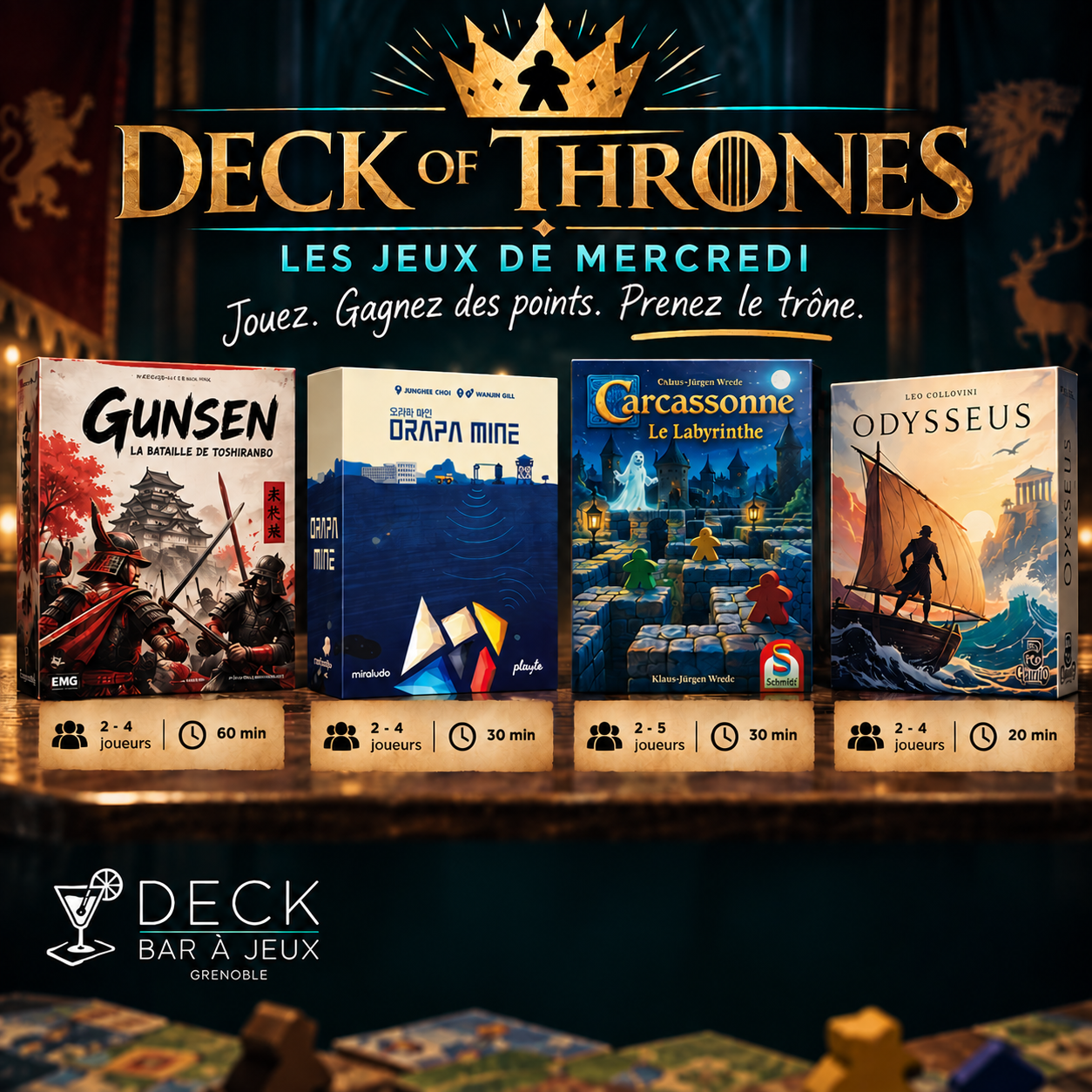 👑 DECK OF THRONES👑