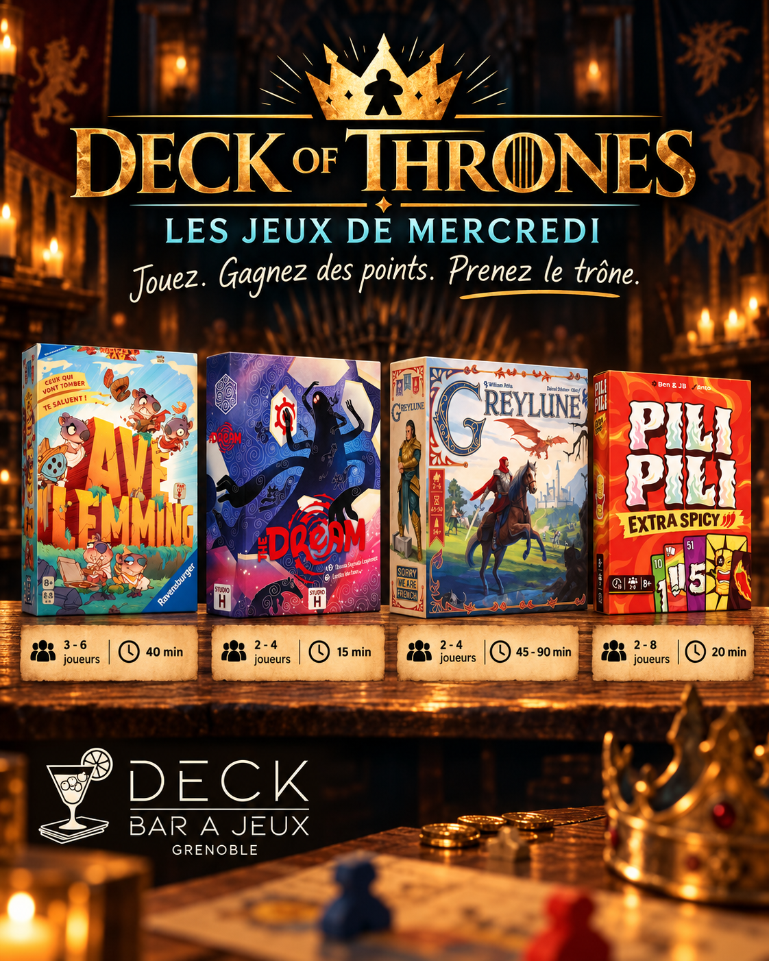 👑 DECK OF THRONES👑